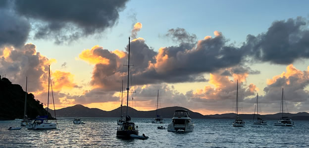 Catamarans in the British Virgin Islands